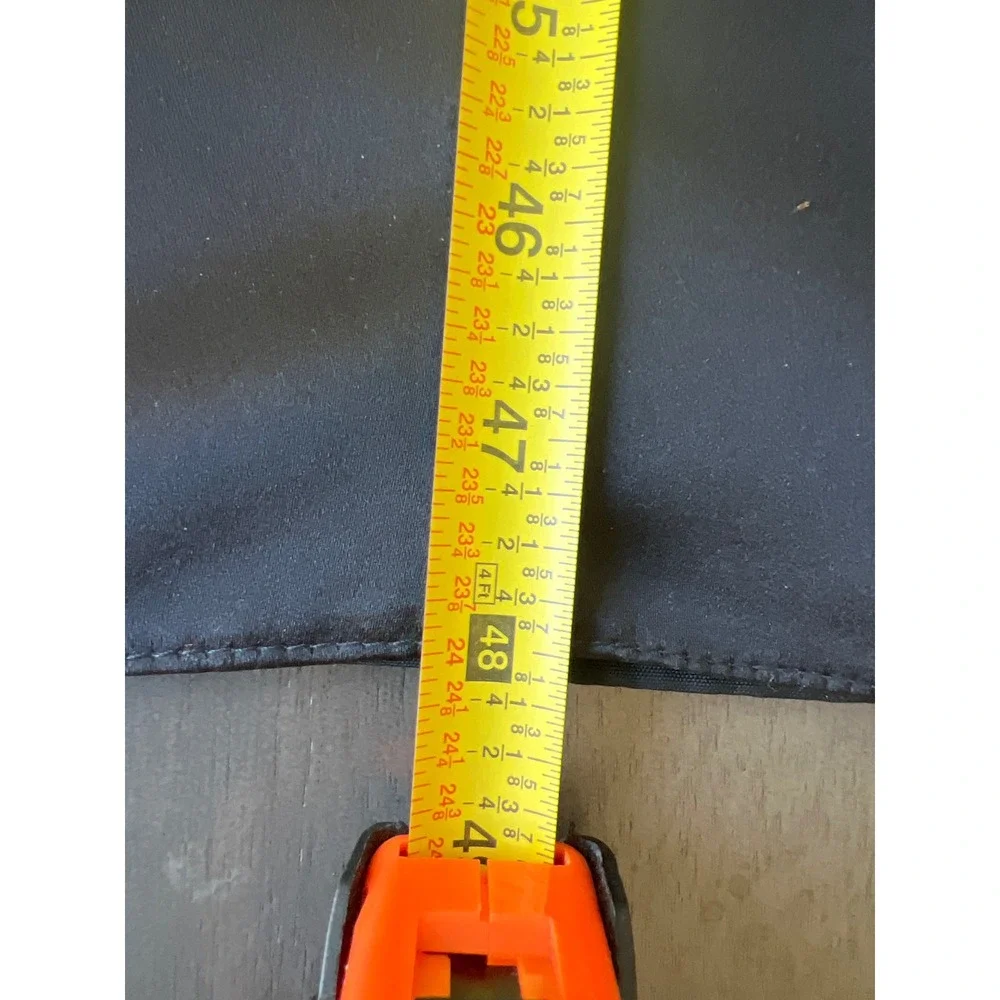 Jessica McClintock Vintage Prom Black Satin Strapless Rhinestone Gown Size 8 - Picture 8 of 8